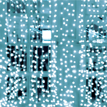 Perdea De Lumini Dot Led 2x 2 M Alb Rece 