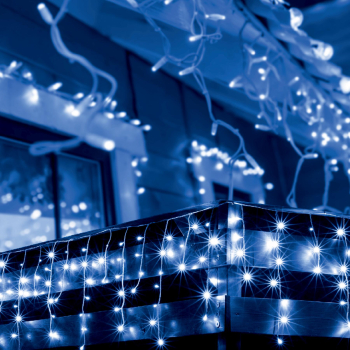 Perdea De Lumini Led Tip Sloi De Gheata 