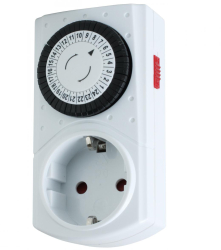 Priza Programabila Pentru Interior Mecanic 24 H / 30 Min 