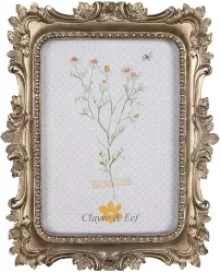 Rama foto masa perete polirasina aurie 17x2x22 cm 10x15 cm 