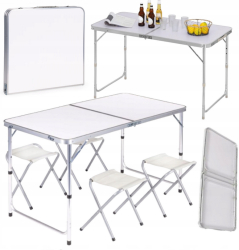Set Turistic Masa + 4 Scaune 