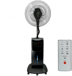 Ventilator Cu Umidificare Negru 45 Cm 90 W 