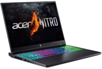 Laptop Gaming Acer Nitro 16 IPS 165Hz Intel Core i5 14450HX 16GB DDR5 512GB SSD GeForce RTX 4060 8GB No OS Obsidian Black 