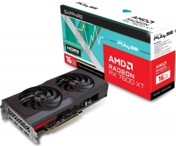Placa video Sapphire AMD Radeon RX 7600 XT PULSE 16GB GDDR6 1‎28-bit 11339-04-20G 