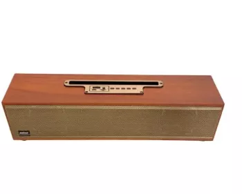 Boxa Bluetooth Retro cu Suport pentru Telefon Mobil Culoare - red - imagine 1