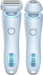 Aparat de ras electric 2 in 1 2 capete interschimbabile mediu uscat si umed rezistent la apa IPX7