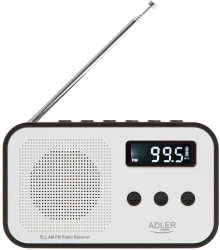Radio Digital PLL AM/FM Adler AD 1907 ceas alarma sleep timer 600mAh 