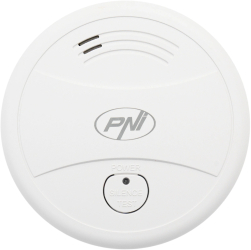 Senzor de fum PNI A024 cu Wi-Fi control din aplicatia Tuya Smart alimentare baterie 9V 85dB alarma sonora si vizuala alarma silentioasa 