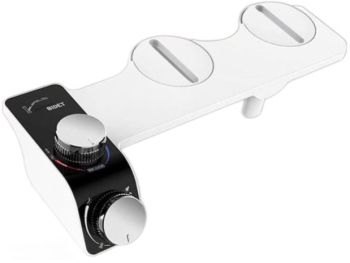 Bideu Non Electric Ultra Slim Functie De Apa Calda Si Rece Presiune Ajustabila Montaj Pe Vasul De Toaleta 