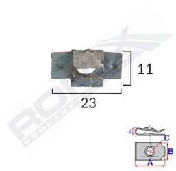 Clema Capac Motor Pentru Peugeot Set 5 Buc 