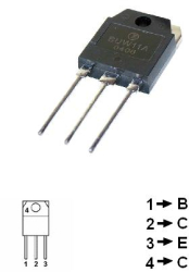 Componenta electronica tranzistor cu performante de putere si tensiune. 