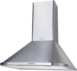 Hota incorporabila decorativa Tesla DC600AXP Putere de absorbtie 630 mc/h 3 viteze Iluminare LED 60 cm Inox 