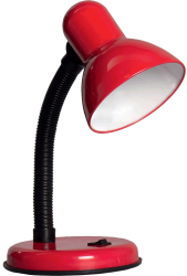 Lampa Birou Clasic 1X60W E27 Rosu 