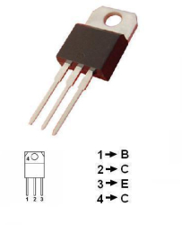 Modul comutator tranzistor NPN cu izolare 8A 45W dioda protectie. 