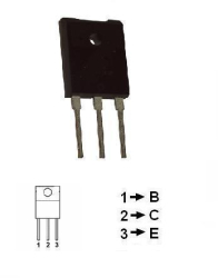 Npn Tranzistor 8a 50w Comutatie Izolat Buh515 