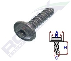 Surub Fixare Universal Torx 4.2X25Mm Set 100 Buc 