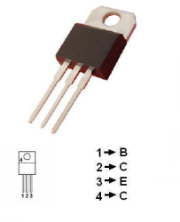 Tranzistor NPN cu dioda de protectie comut7a60W pentru magazin online. 