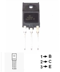 Tranzistor puternic NPN 800V 12A 45W