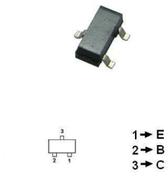 Tranzistor SMD puternic cu performante ridicate 