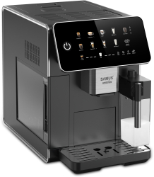 Espressor automat Samus Sensation 1350W 1.5L 15 bari 9 batururi automate rasnita 300g Negru 