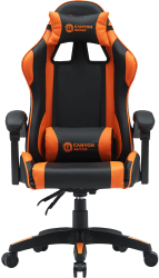 Scaun Gaming Canyon Core SGCH2, negru-portocaliu