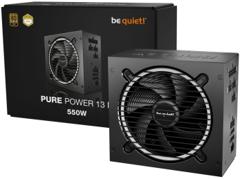Sursa PC Be quiet! 550W 80+ Gold Pure Power 13 M modulara ATX 3.1 12cm 