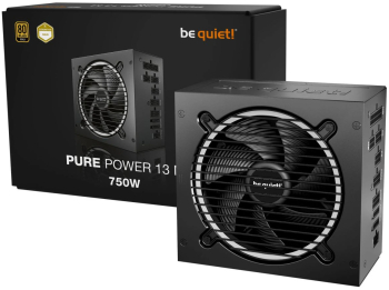 Sursa PC Be quiet! 750W 80+ Gold Pure Power 13 M Full Modulara ATX 3.1 Negru 