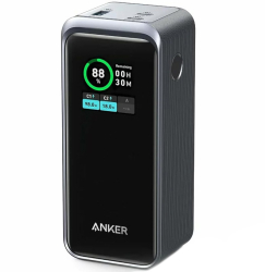Acumulator extern Anker A1336011 20.000mAh 200W 1xUSB 2xUSB Type-C 12V/5A Negru 