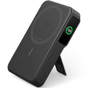 Acumulator extern wireless Anker MagGo Qi2 10.000 mAh 15W USB-C pentru iPhone 15/14/13/12 Negru 