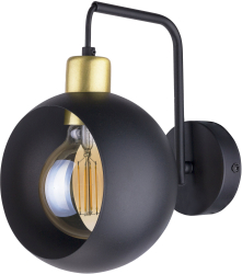 Aplica de perete ADVITI Jala 1P AD-LD-6224BE27M 15W E27 negru 