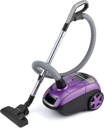 Aspirator cu sac Heinner HVC-VBS750PP putere 750W putere de aspirare 200W sac textil 2.5 L putere variabila cu indicator LED nivel de