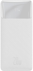 Baterie externa Baseus Bipow 20000 mAh 20 W Alb 
