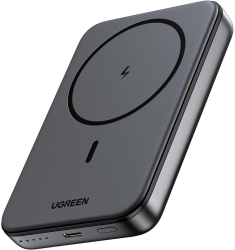 Baterie externa Ugreen Magnetic 10.000 mAh Wireless PD 20W USB-C Negru 