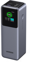 Baterie externa UGREEN PB722 25.000 mAh 200W Digital Display Gri 
