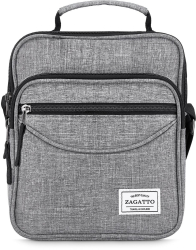 Borseta ZG55 West ZAGATTO Impermeabil Gri 