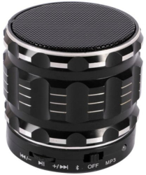 Boxa Portabila Bluetooth iUni DF12 Slot Card Metal Black 