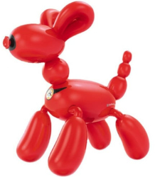 Caine Robot inteligent iUni K32A Balloon Dog 50 Comenzi Control tactil Telecomanda Rosu-Negru 
