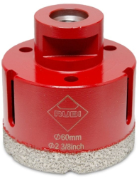 Carota diamantata pt. portelan placi ceramice DryGres 60mm - RUBI-4915 