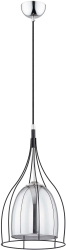 Corp de iluminat suspendat ADVITI Adele 1p AD-LD-6222BE27S E27 maxim 60W negru 