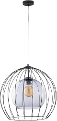 Corp de iluminat suspendat ADVITI Dunia 500 1p AD-LD-6234BE27S E27 maxim 15W negru 