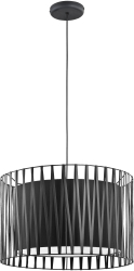 Corp de iluminat suspendat ADVITI Navi 500 3p AD-LD-6242BE27T E27 maxim 3 x 60W negru