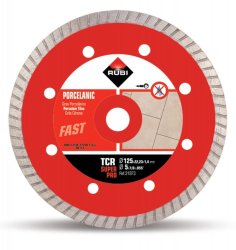 Disc diamantat pt. gresie portelanata 125mm TCR 125 SuperPro - RUBI-31973 