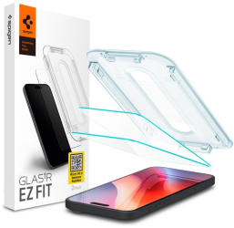 Folie pentru iPhone 16 Pro Max set 2 - Spigen Glas.tR EZ FIT - Clear 