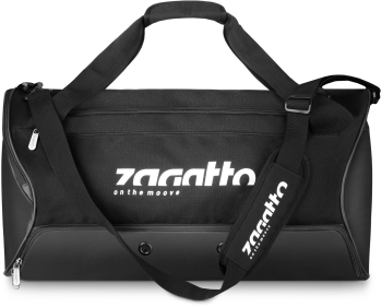 Geanta fitness Zagatto Piele ecologica/Poliester 51x30x35 cm Negru 