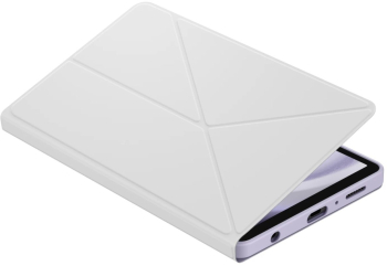 Husa Samsung Book Cover pentru Tab A9 EF-BX110TWEGWW - White 