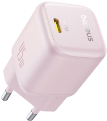 Incarcator retea Baseus PicoGo 45W USB-C Fast Charger Roz 