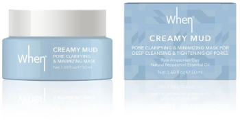Masca detoxifianta pentru pori dilatati Creamy Mud When Beauty 50 ml