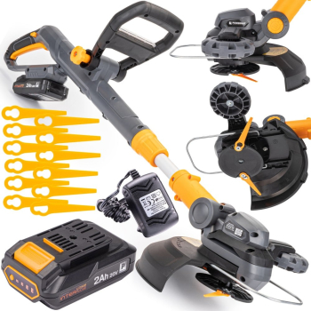 Masina electrica de tuns gazon cu baterie de 20V si 2mAh- 126 cm- 2 1 kg 