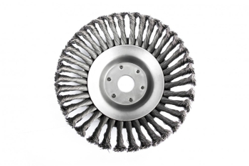 Perie disc de sarma pentru pavaj motocositoare curatat 