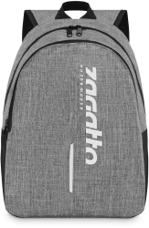 Rucsac urban Zagatto Gri 40x30x25 cm 30L Unisex Impermeabil Ideal pentru scoala de luat in caltorii ZG698 